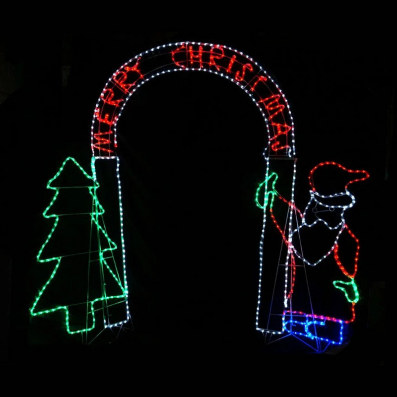 Ronis LED Merry Christmas Arch 36V 270×219cm