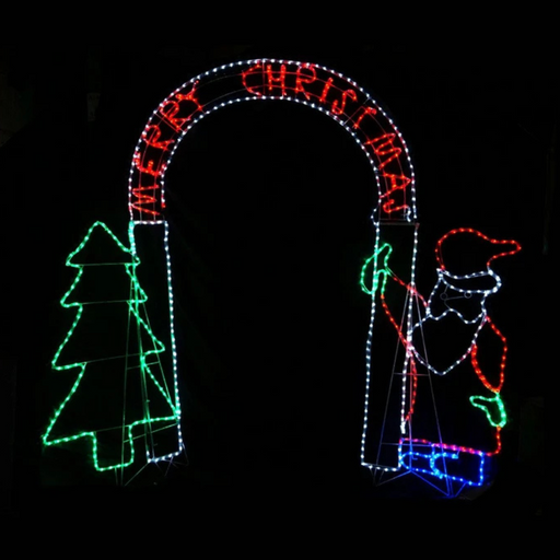 Ronis LED Merry Christmas Arch 36V 270×219cm