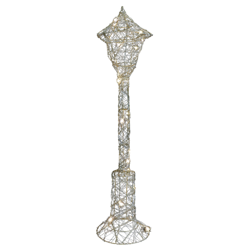 LED Metallic Wire Lamppost 70cm