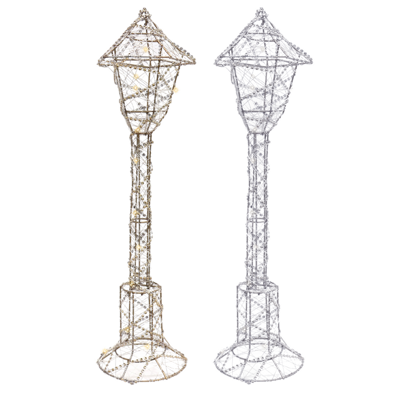 Ronis LED Metallic Wire Table Lamp 50cm Assorted