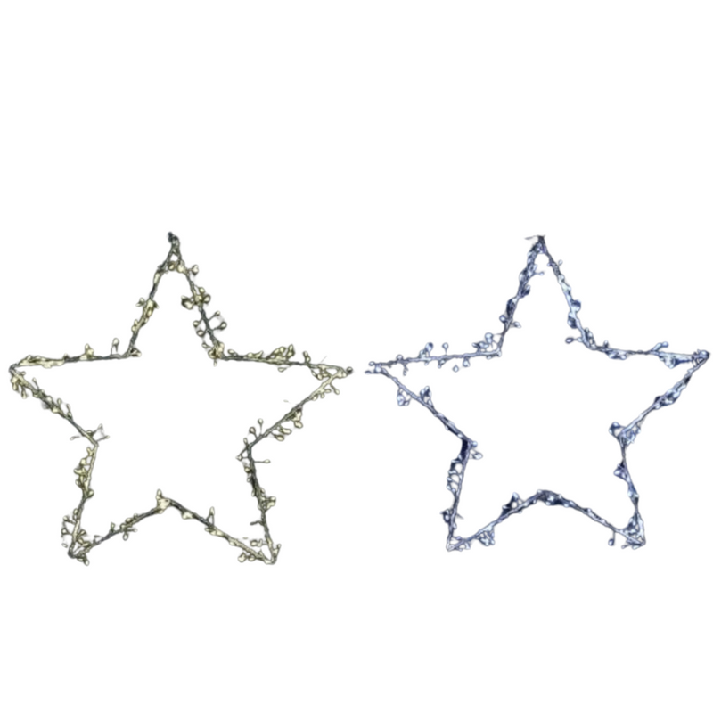 Ronis LED Silhouette Wire Light Star Twinkle 50cm Assorted
