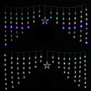 Ronis LED Star Tapered Curtain Warm Multi Assorted