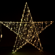 Ronis LED Wire 3D Star Rainbow 117cm Assorted – thumbnail