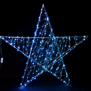 Ronis LED Wire 3D Star Rainbow 117cm Assorted – thumbnail