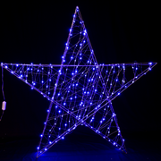 Ronis LED Wire 3D Star Rainbow 117cm Assorted – thumbnail