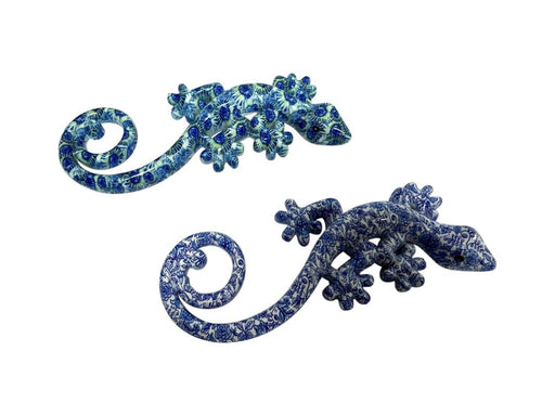 Lizard wall art figurine assorted