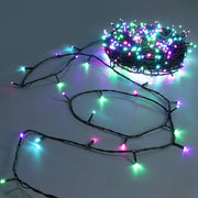 520 LED Connectable Fairy Light Chain Dark Green Cable - Candy image 5