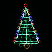 Christmas Tree Rope Light Silhouette 93cm - Multicolour image 2