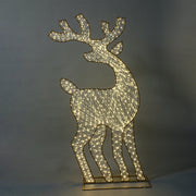 2D Mesh Reindeer With Twinkle LED 1.8m - Warm White image 2