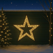 1.2 m warm white star with twinkling LEDs