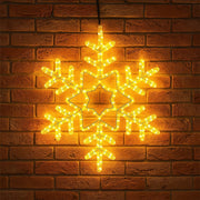 Snowflake Rope 60cm Light Silhouette - Warm White image 2