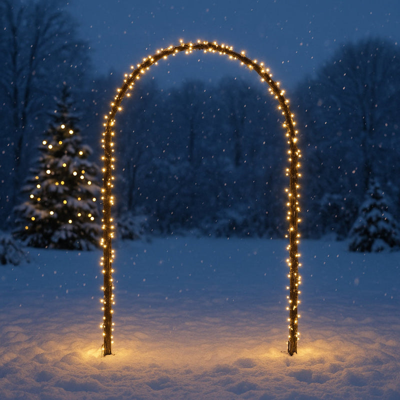 Lit Garden Archway 2.3m - Warm White LED image 3