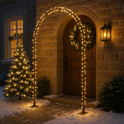 2.3 m warm white LED garden arch walkway