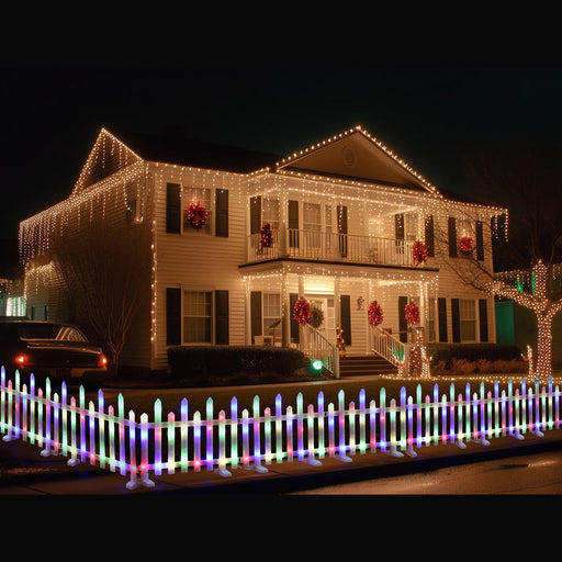 Multicolour pre lit feature with built in LEDs