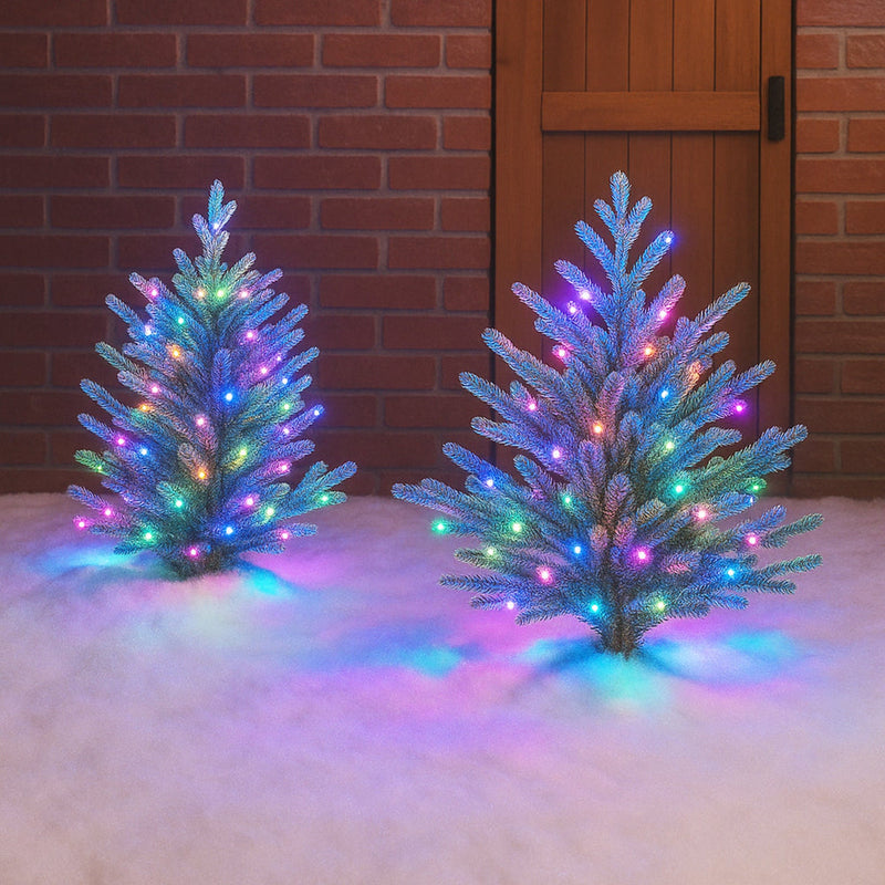 400 RGB Connectable Colour Changing String Light - Dark Green image 11