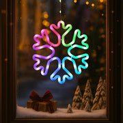 LED RGB Snowflake Window Display image 2
