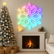 LED RGB Digital Snowflake 58cm image 2