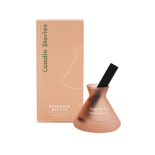 Cone shaped vessel dispensing Rosewood Breeze fragrance