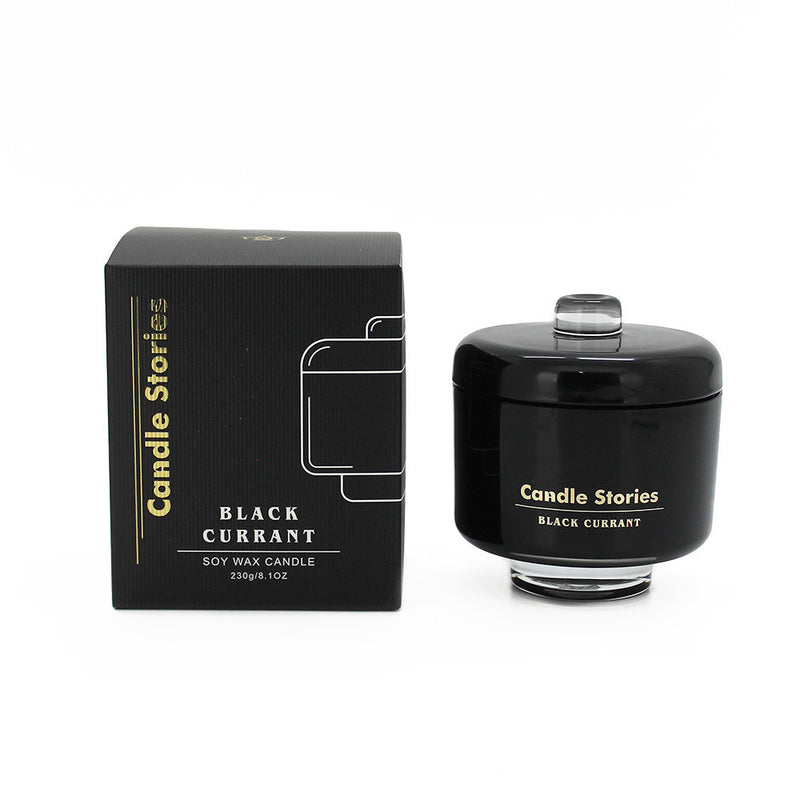 Jar holding Black Current scented wax