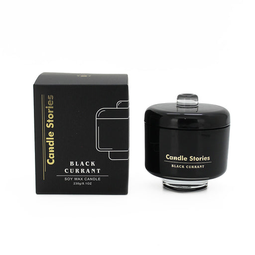 Jar holding Black Current scented wax