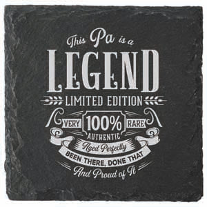 Pa message coaster, wipe clean