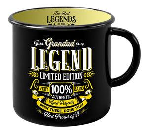 Grandad themed mug with classic, bold typography
