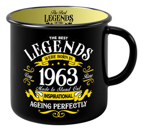1963 year ceramic mug with bold numbers