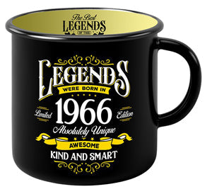 Ceramic coffee mug featuring 1966 in standout print