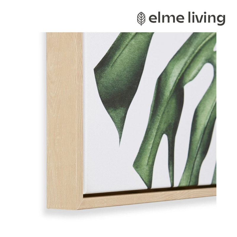 Ronis La Tropical Canvas Wall Art 80x100cm Green Assorted