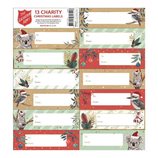 Ronis Label Gift Salvo Australiana