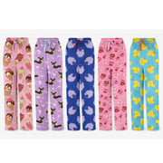 Ladies PJ lounge pants with pockets in assorted Design 4 styles for cosy home comfort. – thumbnail