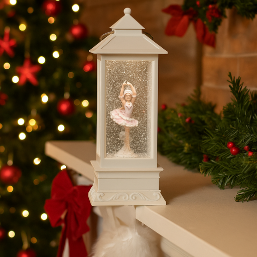 Ballerina paper lantern hanging decoration for ballet-themed party or girl’s room