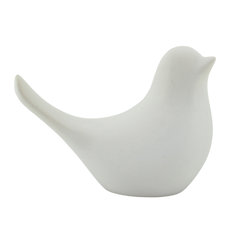 Ronis Large Della Dove 13x6x10cm White