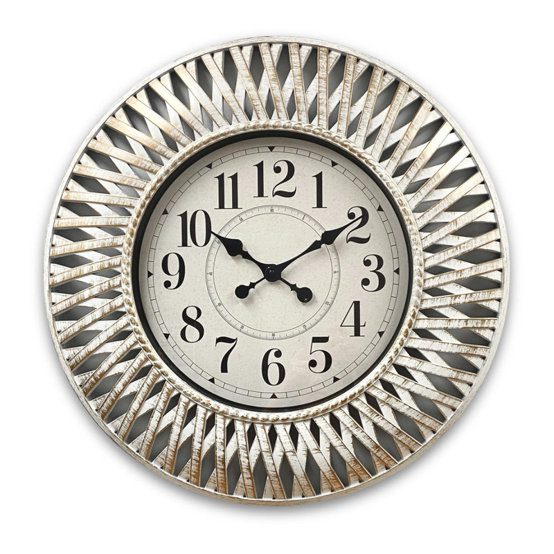 Ronis Large Art Frame Wall Clock 61cm Assorted