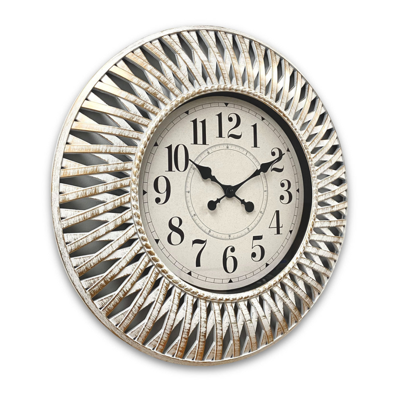 Ronis Large Art Frame Wall Clock 61cm Assorted