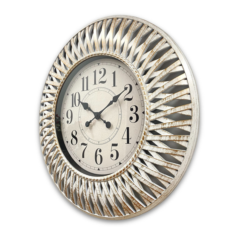 Ronis Large Art Frame Wall Clock 61cm Assorted