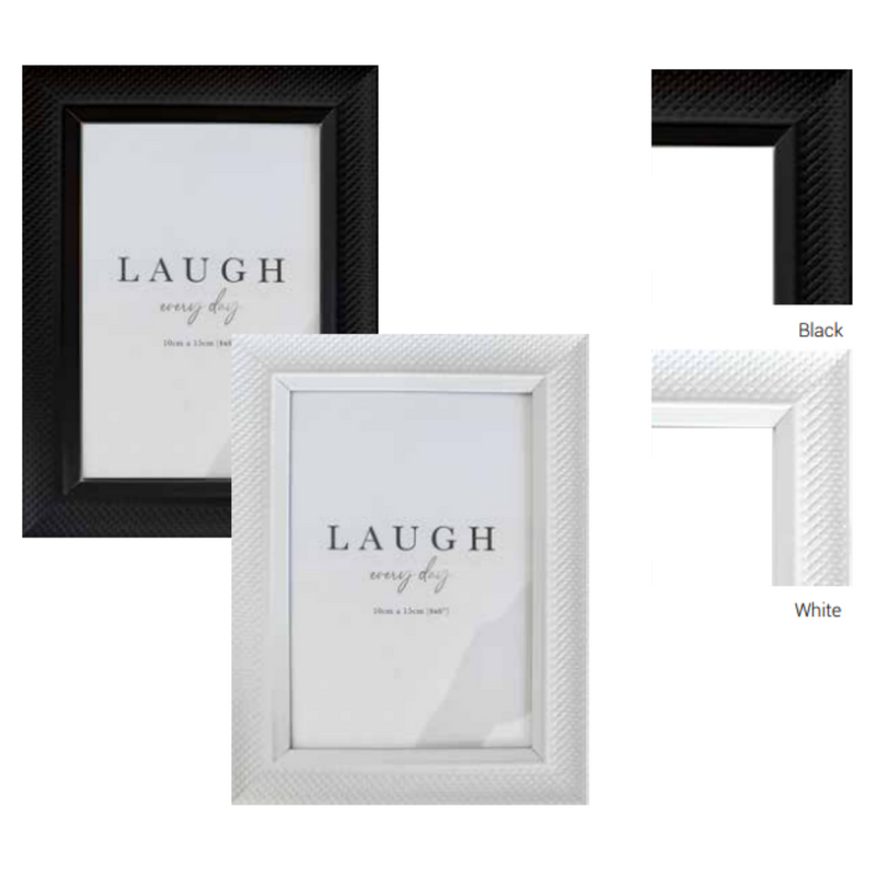 Laugh Every Day non matted photo frame 20x25cm assorted picture frame for photos and prints