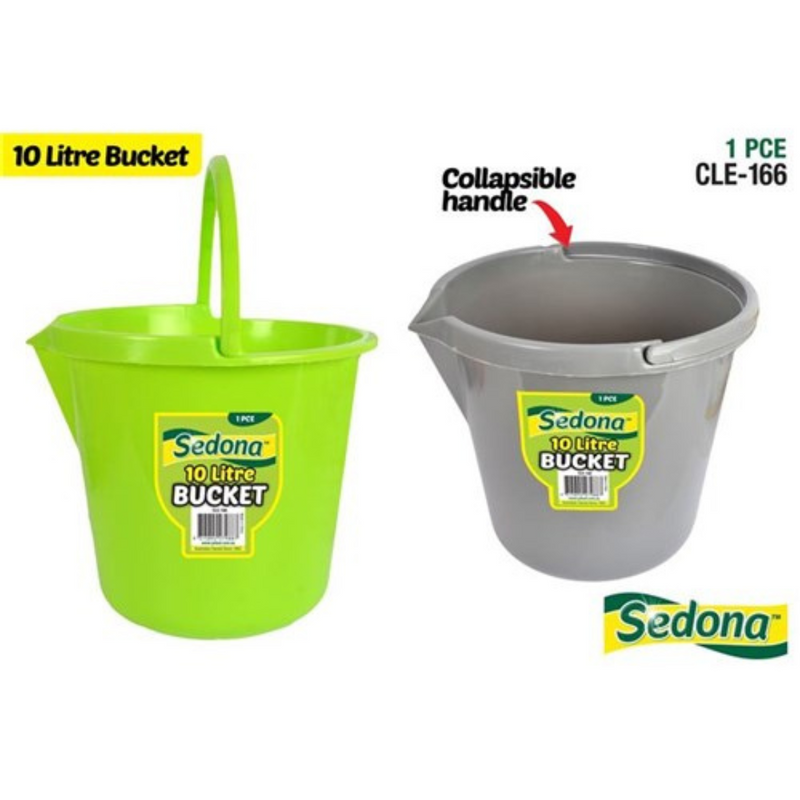 Ronis Laundry Bucket 10L Sedona 2 Asstd