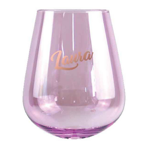 Ronis Laura Stemless Glass 13cm 600ml 2pk