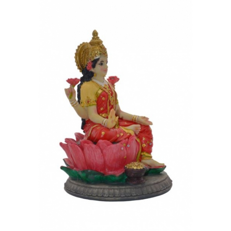 Laxmi Ganesh Idol Statue – 15.5x15.5x23cm Decorative Religious Figurine