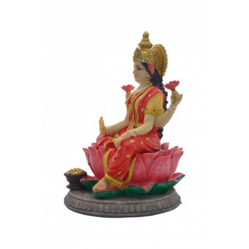 Laxmi Ganesh Idol Statue – 15.5x15.5x23cm Decorative Religious Figurine