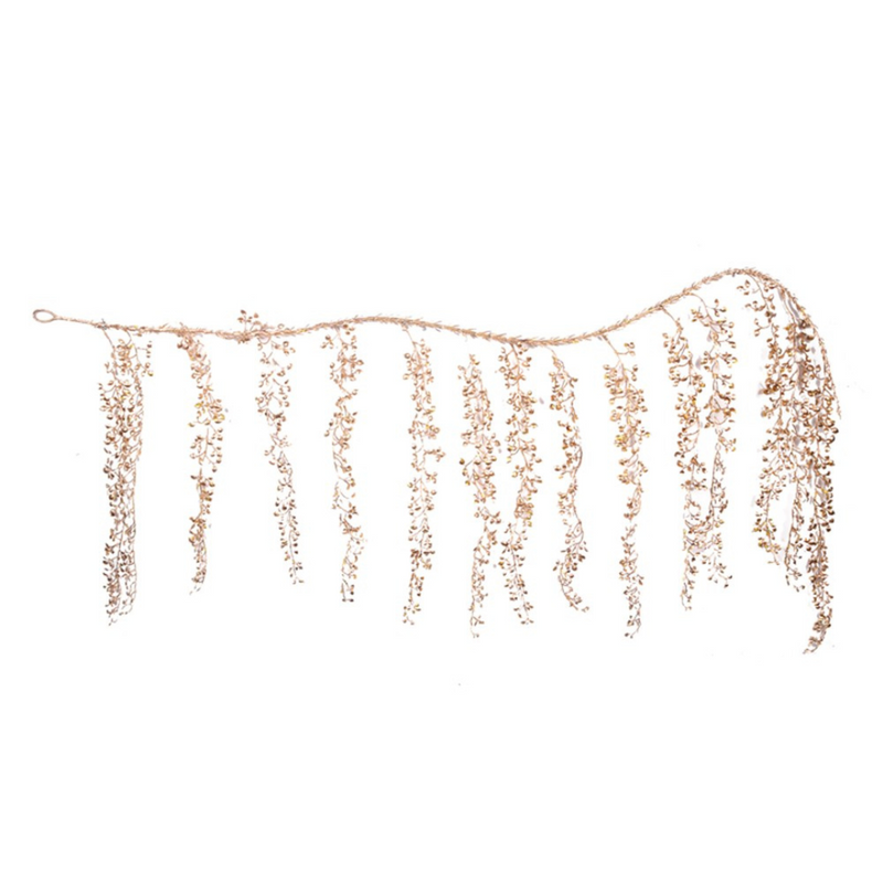 Ronis Leaf Garland 167cm Gold