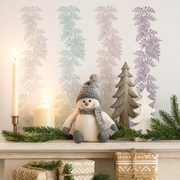 Leaf garland 150cm pastel assorted decorative Christmas garland