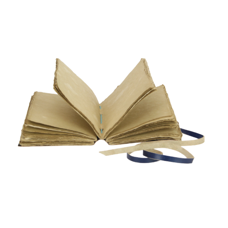 Ronis Leather Printed Leather Journal with Compass Design 18x13cm