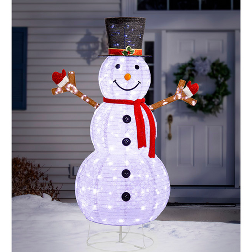 Ronis Led Pop Up Snowman 150cm Twinkle