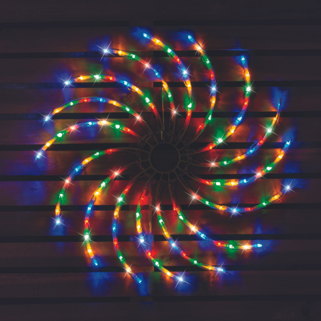 Led Spinner Light 50Cm Multi — Ronis