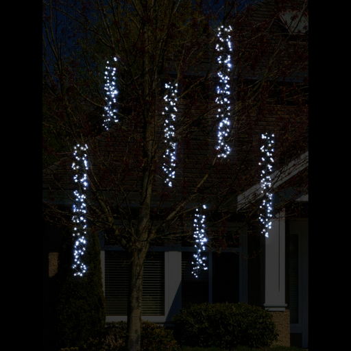 Ronis Led Timer Tree Cluster 480 10m 6pc Cool White