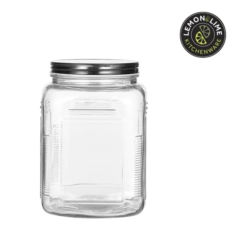 Ronis Lemon and Lime Ascot Glass Jar 2.9L