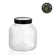 Ronis Lemon and Lime Brooklyn Glass Jar 3L 17.5x17.5x19cm – thumbnail