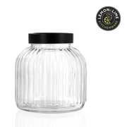 Ronis Lemon and Lime Brooklyn Glass Jar 3L 17.5x17.5x19cm – thumbnail